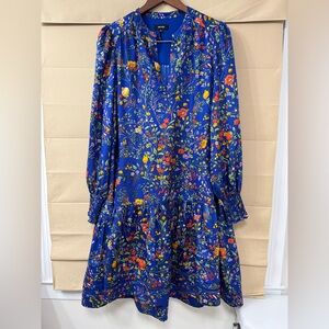 Me+Em Bluebell print swing dress EUC